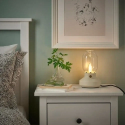 Светодиодная лампочка IKEA LUNNOM (ЛЮННОМ), E14, 210 люмен, регулируемая, теплый свет, 1.7 Вт, 1 шт