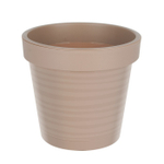 Горшок цветочный Барселона 1,4л, цвет кофейный