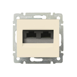 4131/4231 Розетка INT 2 1шт слоновая кость