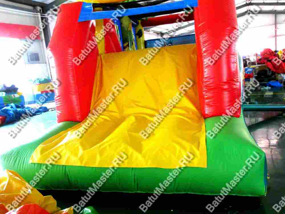 Надувной батут "Джунгли" 8*3*3 м