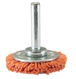 Щетка нейлоновая дисковая (d38 мм, красная, G80, 6 мм) Makita D-45565 38 мм 80G Дисковая Нейлон Оранжевая Шлифование