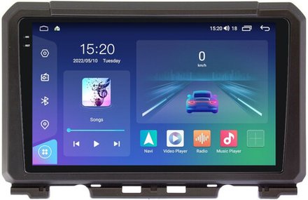 Магнитола для Suzuki Jimny 2019+ - Parafar PF126U2K Android 11, QLED+2K, ТОП процессор, 8Гб+128Гб, CarPlay, SIM-слот