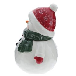 GAEM Конфетница "Снеговик", 900 мл, L14 W13 H20 см
