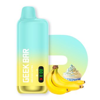 GEEK BAR MELOSO ULTRA 10000 Банановое мороженое - Banan ice cream