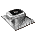 Мойка 50х60 (0,6) вып 3 1/2 MIXLINE 16см  с сифоном ДЕКОР