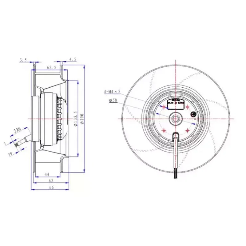 Мотор-колесо Vilmann BX-192-2E / LCK-192-2E