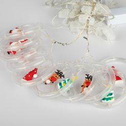 Светодиодная новогодняя гирлянда ЭРА ENING-MG занавес Волшебство теплый свет 2,7*0,5 м 120 led IP20