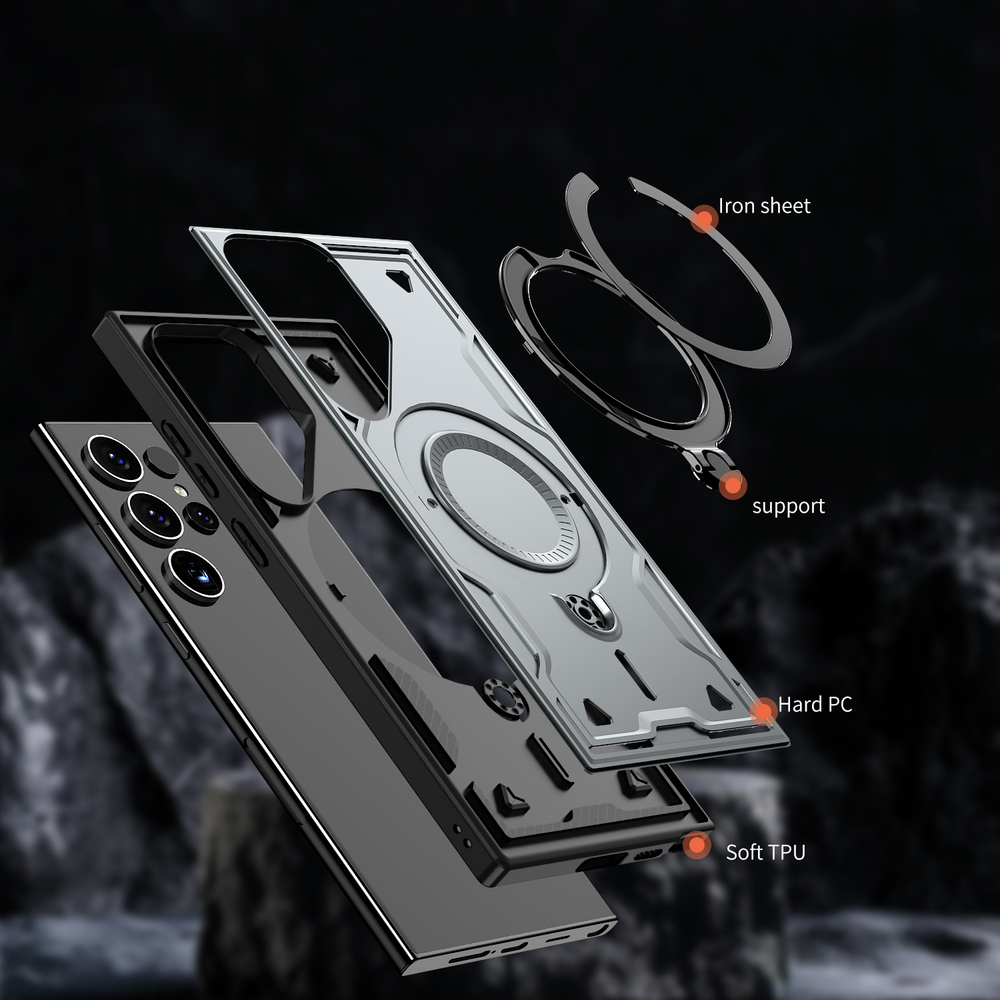 Чехол Magneto Case с кольцом для Samsung Galaxy S24 Ultra