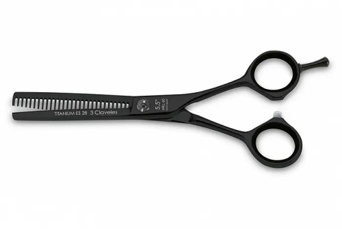 Парикмахерские ножницы филировочные Titanium ES 12497