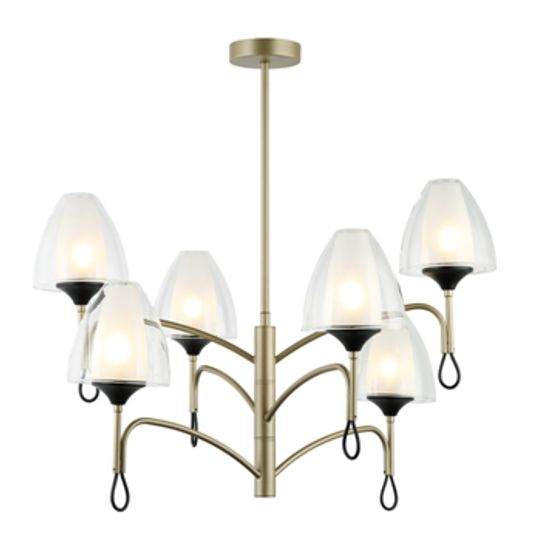 4919MDM/6 FGD+CL (1) Люстра VL