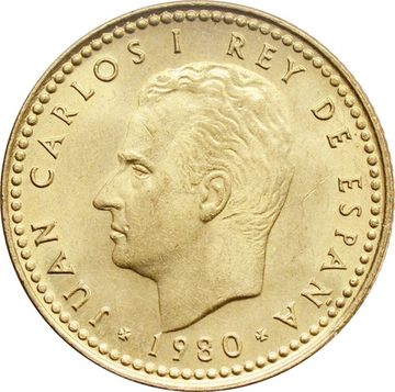 1 песета 1980 Испания Чемпионат мира FIFA