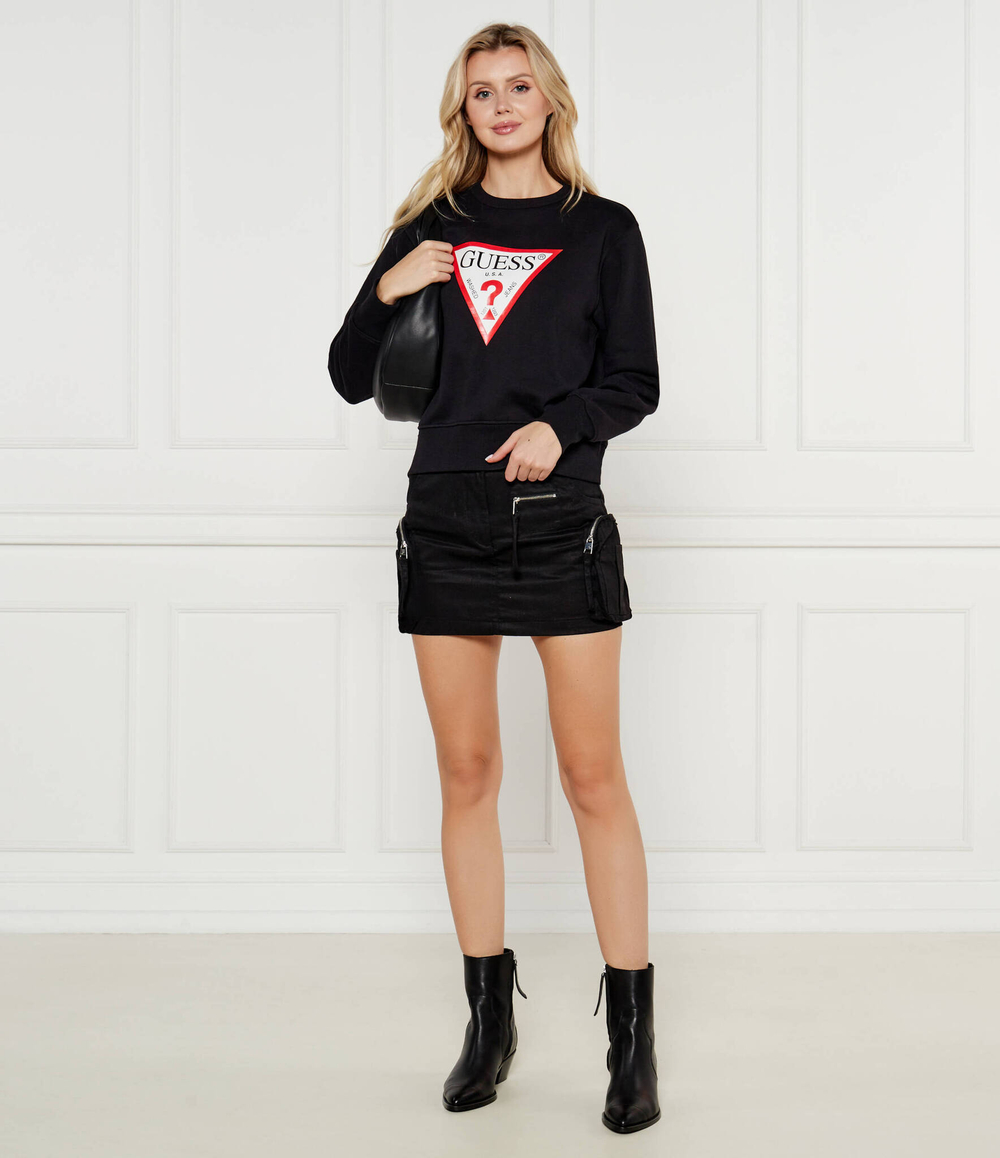 Худые GUESS - черный(W2YQ16 KBA11)