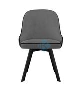 Стул DikLine 266М поворотный опоры чёрные