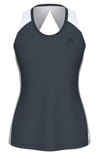 Женский топ теннисный Head Play Tech Tank - navy