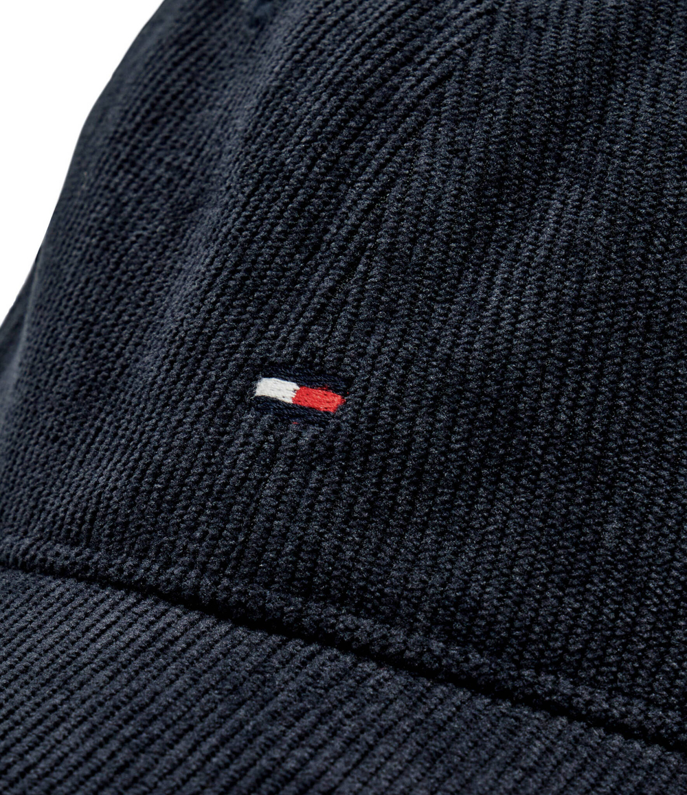 Кепка FLAG CORDUROY SOFT 6 PANEL Tommy Hilfiger - темно-синий(AM0AM12757)