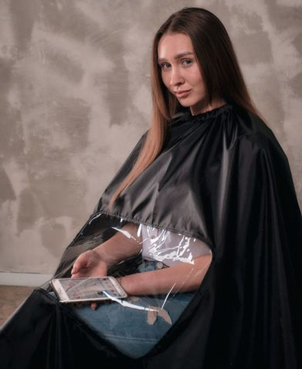 Пеньюар FSK с окошком черный