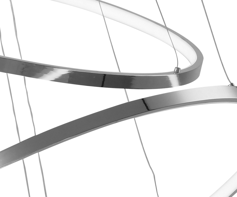 09475-5A,02 Люстра димм.Амия хром Led 150W