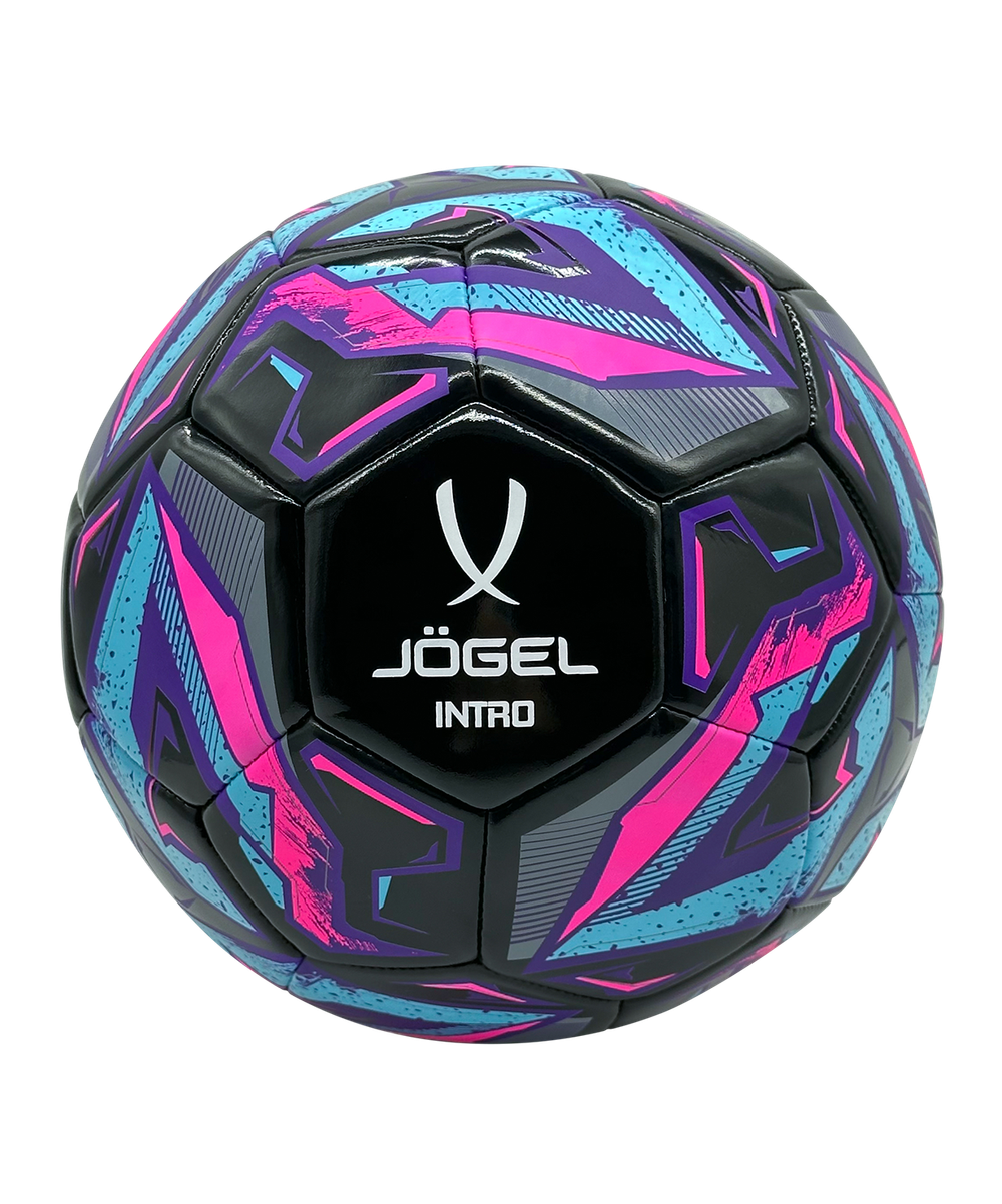 Мяч футбольный Intro №5, черный