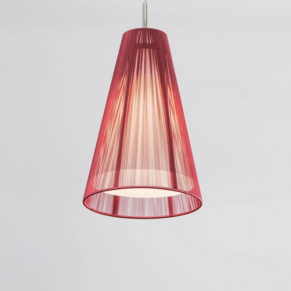 Citilux LOUIS CL936002 Подвесной светильник с абажуром Бордовый