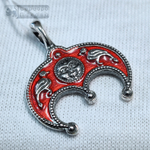 Подвеска "Лунница" трехрожковая эмаль