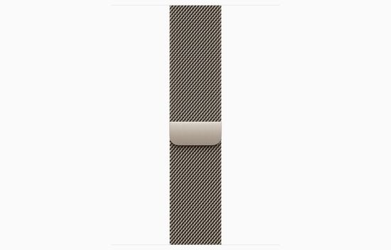 Умные часы Apple Watch Series 11, 46 mm, Natural Titanium, Natural Milanese Loop