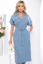 Платье "Эвелина" (джинс) П5301 LT Collection