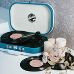 Проигрыватель Винила Alive Audio Vintage c Bluetooth (Cold Wave)