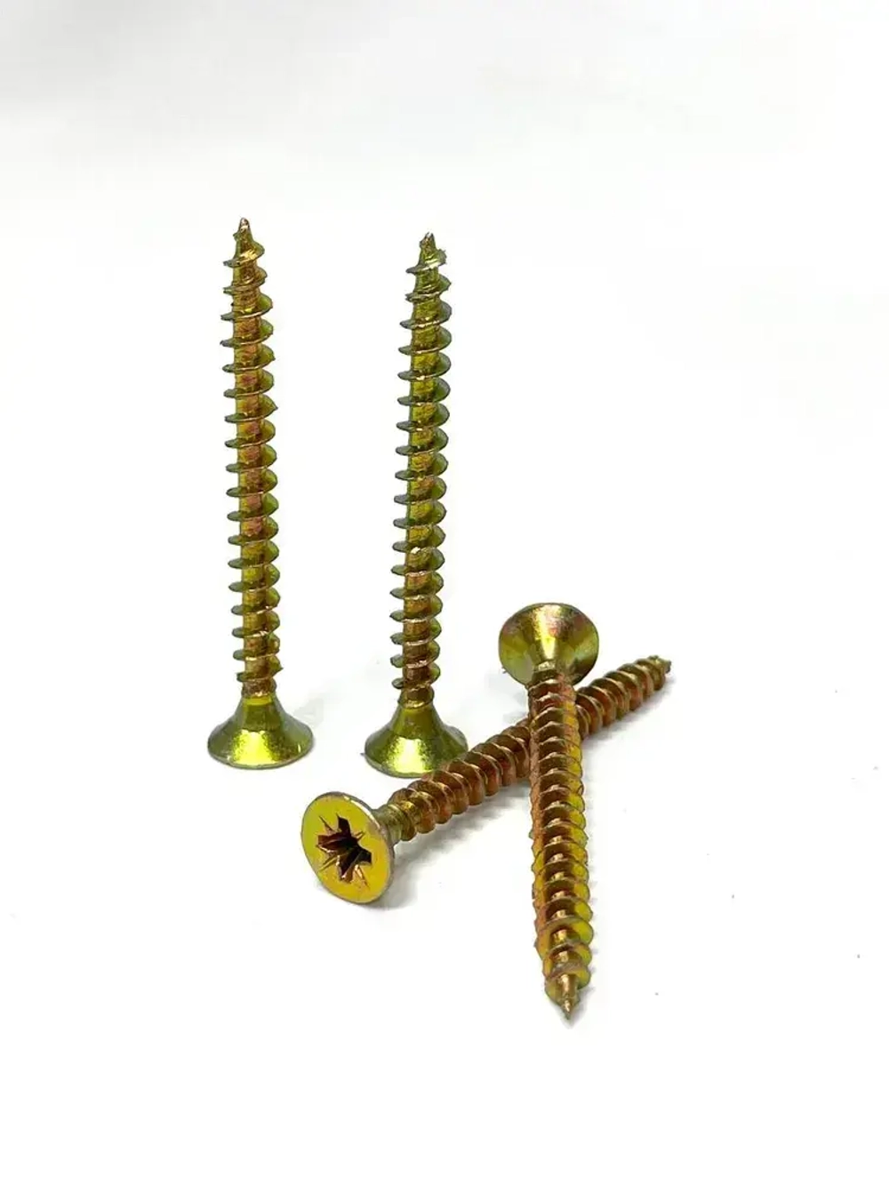 Саморез жёлтый универсальный 5х50 500 шт.