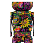 Дизайнерские игрушки BE@RBRICK Psychedelic Paisley, Paisley