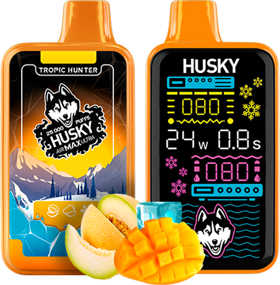 Одноразовая электронная сигарета Husky Air Max Ultra - Tropic Hunter (25000 затяжек) Одноразовая электронная сигарета Husky Air Max Ultra - Tropic Hunter (25000 затяжек)