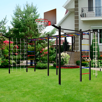 Уличные шведские стенки рукоход х 2