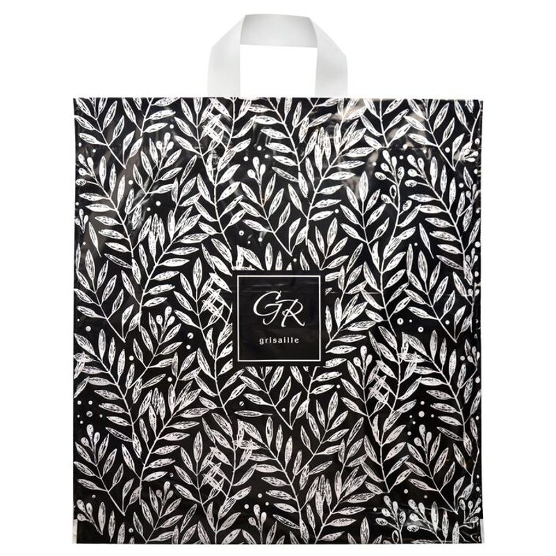 Пакет петлевая ручка Россия 40*42 см 45 мкм Гризайль 1 шт/уп 500 шт/кор