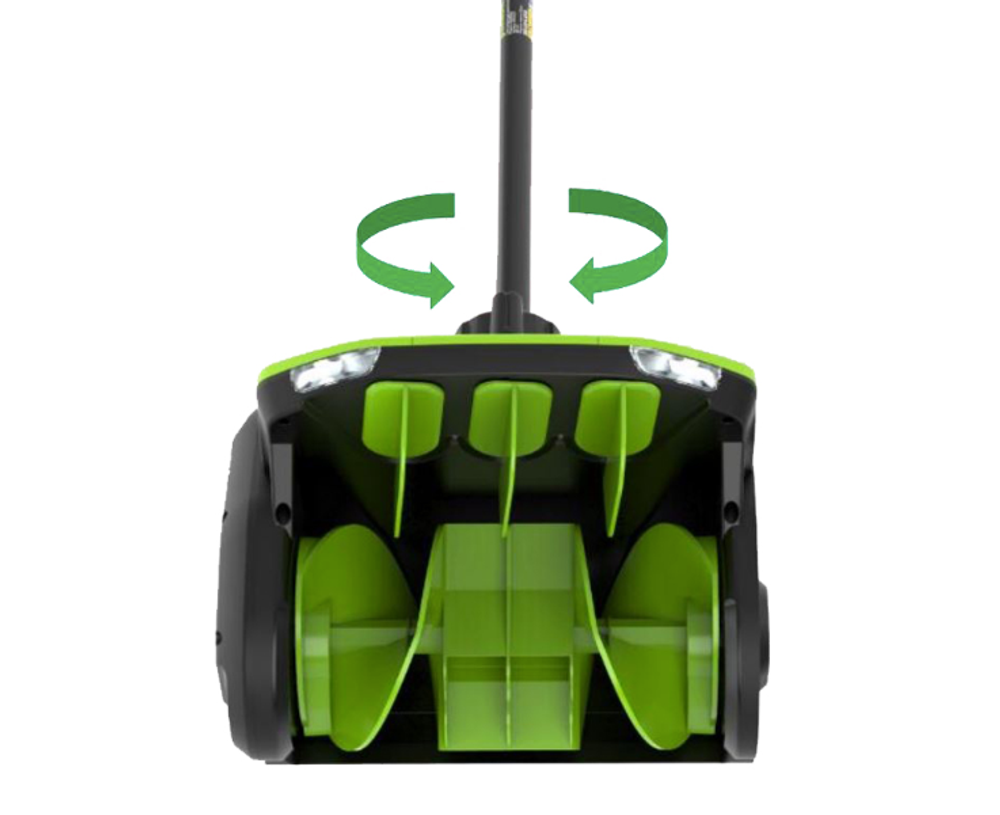 Снегоуборщик Greenworks 40В, бесщеточный , с регулируемым направлением выброса, без АКБ и ЗУ 2603107