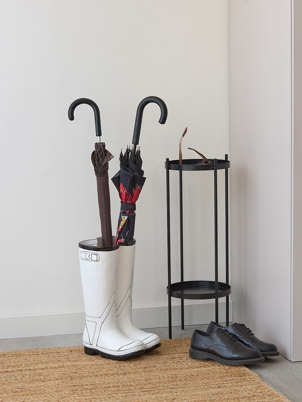 Подставка под зонт Rainy Days, 23х39 см, белая