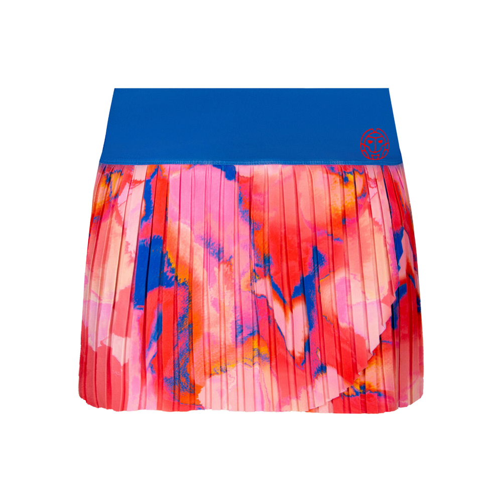 Женская теннисная юбка BIDI BADU Inaya Tech Plissee Skirt Women - Multicoloured, Blue
