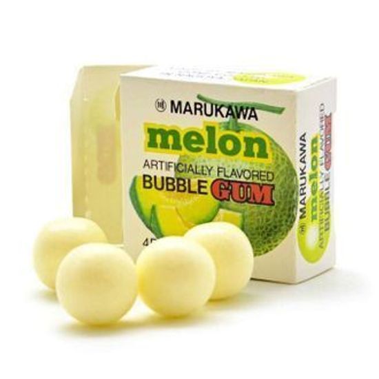 Marukawa Дыня Жевательная резинка в виде шаров 5,4г