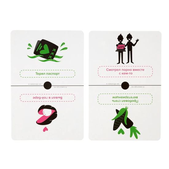 Настольная игра "Я никогда Не 2" 18+