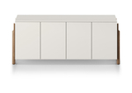 Тумба Basic 4 двери ширина 170 см (молочный)