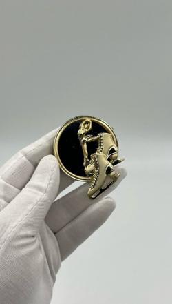 Брошь с зеркалом Фигурное катание Danecraft