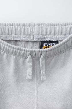 ZARA СВОБОДНЫЕ ШОРТЫ STUMBLE GUYS ™ © SCOPELY, СЕРЫЙ