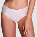 Классические трусики-слипы с кружевом по бокам (Размер: 46) (Цвет: черный)