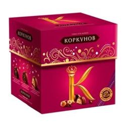 КОНФЕТЫ КОРКУНОВ 91 ГР ШКАТУЛКА