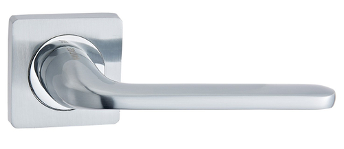 Дверная ручка V13L матовый хром