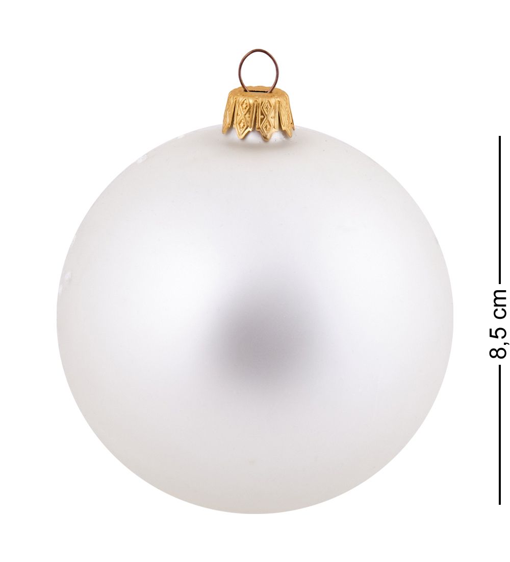 Элита НФШ-1222/4 Ел.украшение Шар «Собачка с ёлкой» 85 мм