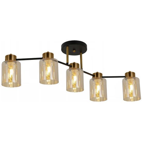 IL6111-5COU-79 BK GD светильник потолочный