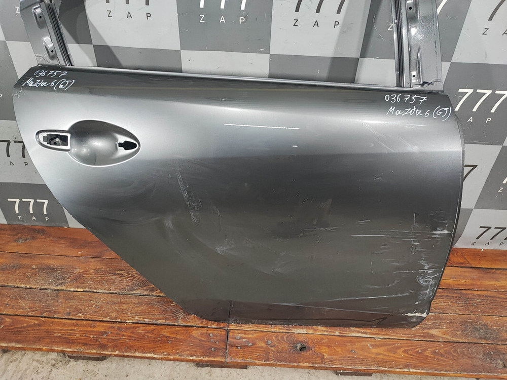 Дверь задняя правая Mazda 6 (GJ) 12-нв Б/У Оригинал GHY17202XB