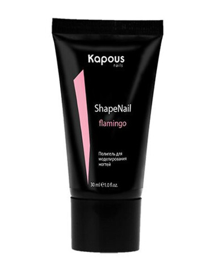 Полигель для моделирования ногтей «ShapeNail» Розовый, Kapous, 30 мл