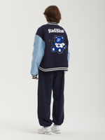Женский Бомбер Badbear Varsity Navy