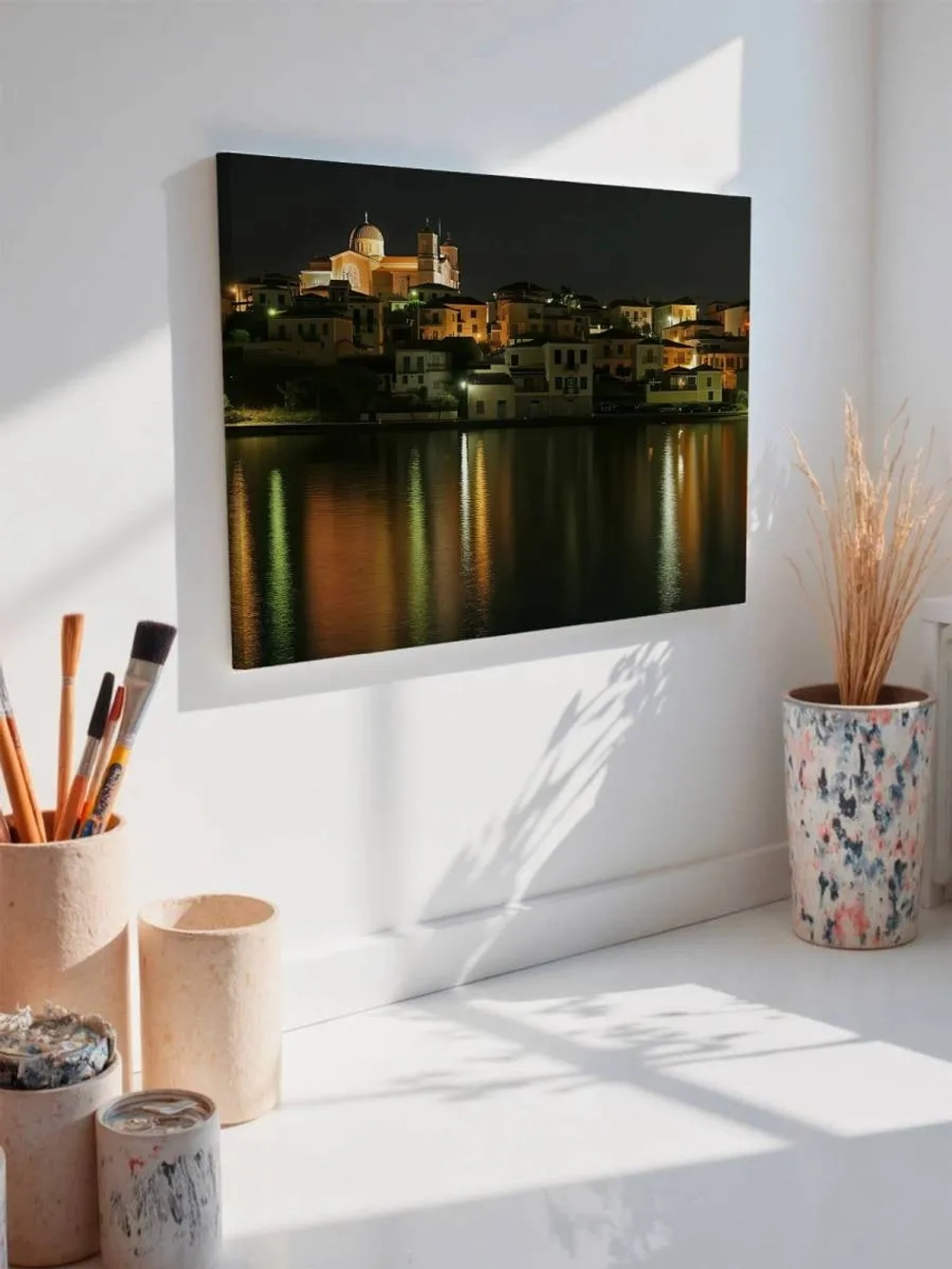 Картина на стену 40 X 50 Ночной город