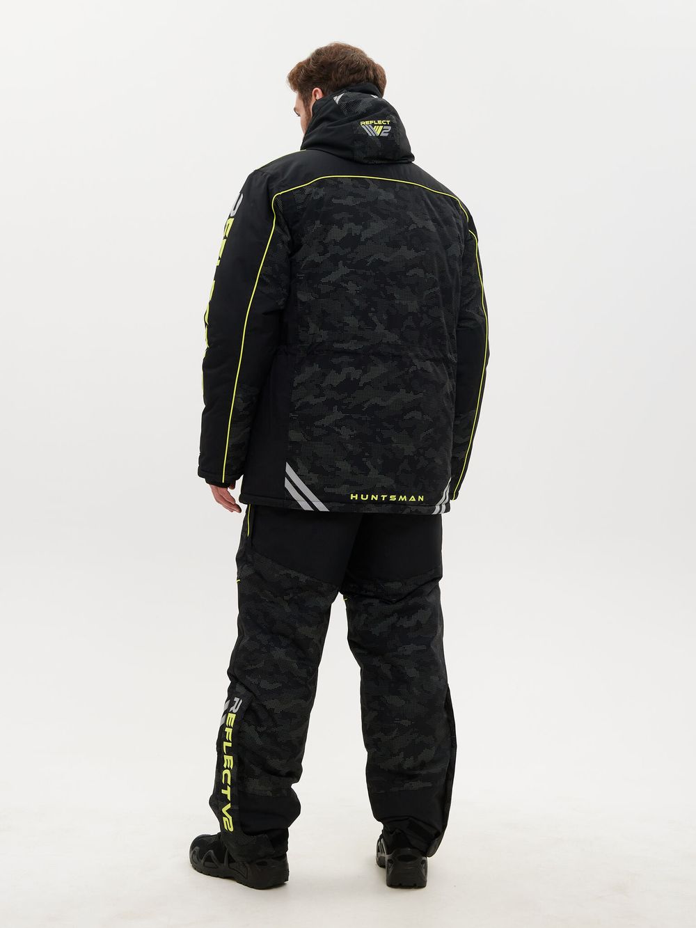 Костюм зимний Siberia Reflect V2 ткань Breathable Reflex Membrane цвет Черный